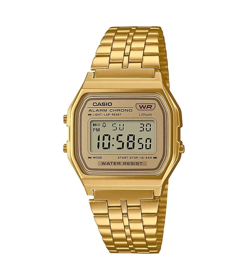 CASIO A158WETG-9AEF uhr, digital gold