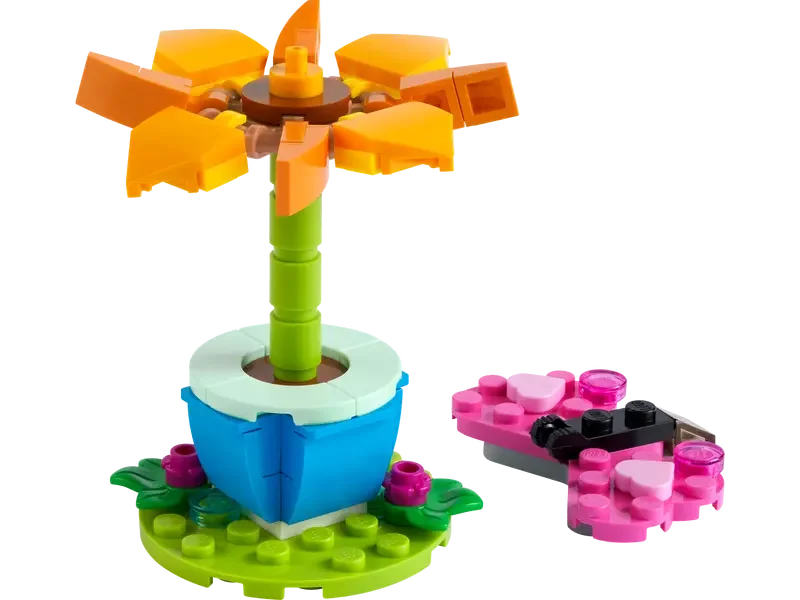 LEGO 30417 Gartenblume und Schmetterli