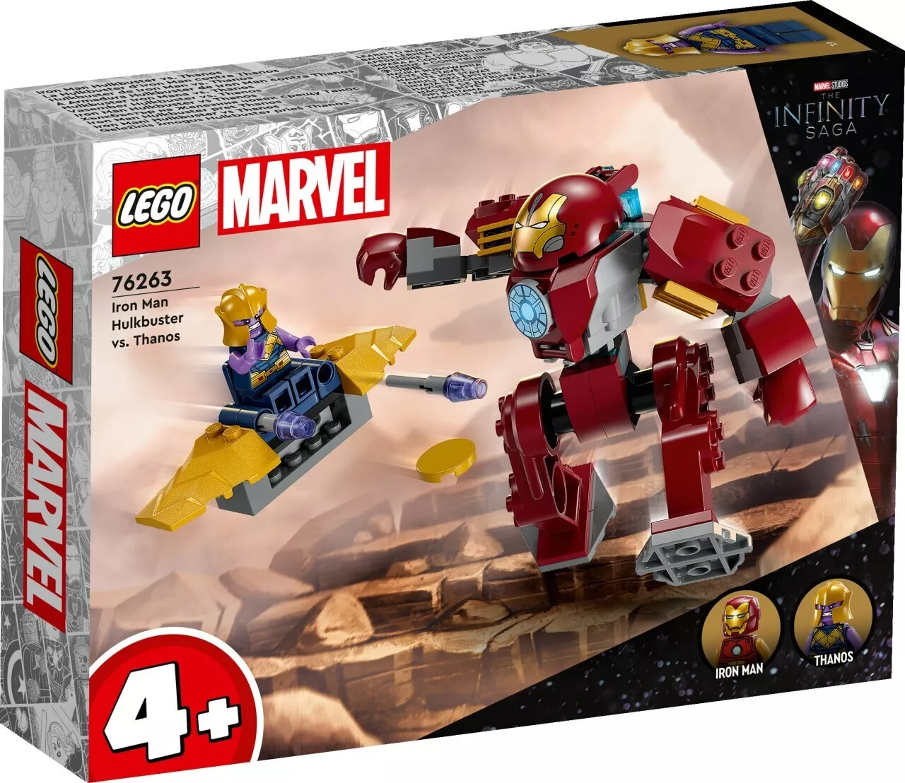 LEGO 76263 Iron man hulkbuster vs. thanos