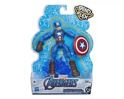 MARVEL Avengers Bend And Flex Captain America Figure E78695L0