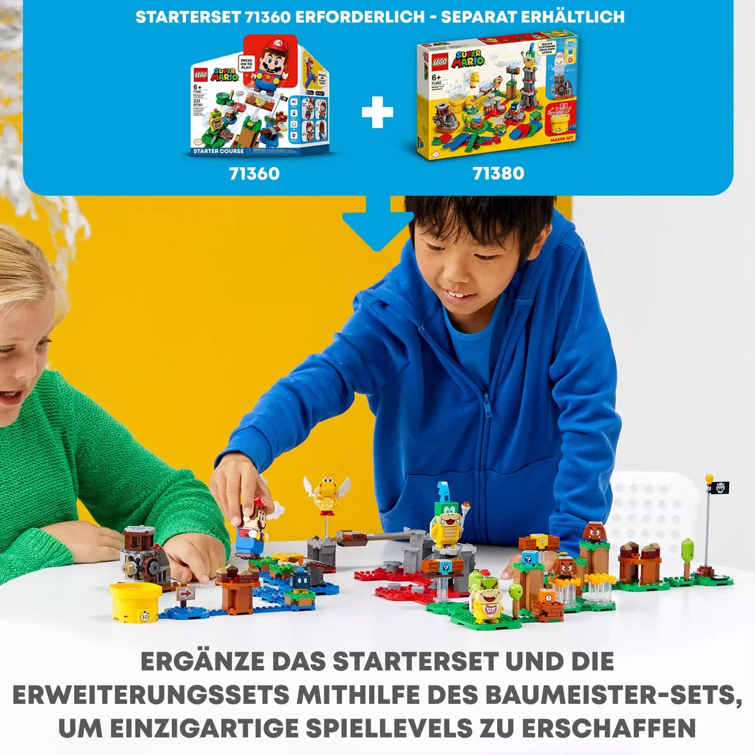 LEGO Super Mario Baumeister-Set für eigene Abenteuer