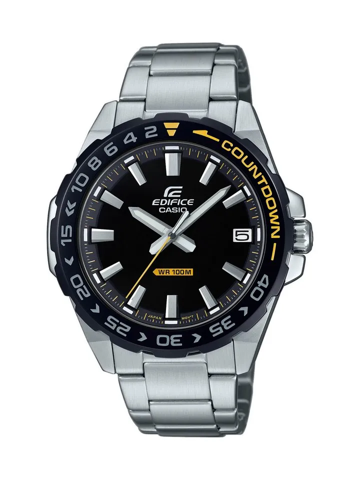 CASIO EFV-120DB-1AVUEF uhr, edifice classic, silber-schwarz-ge