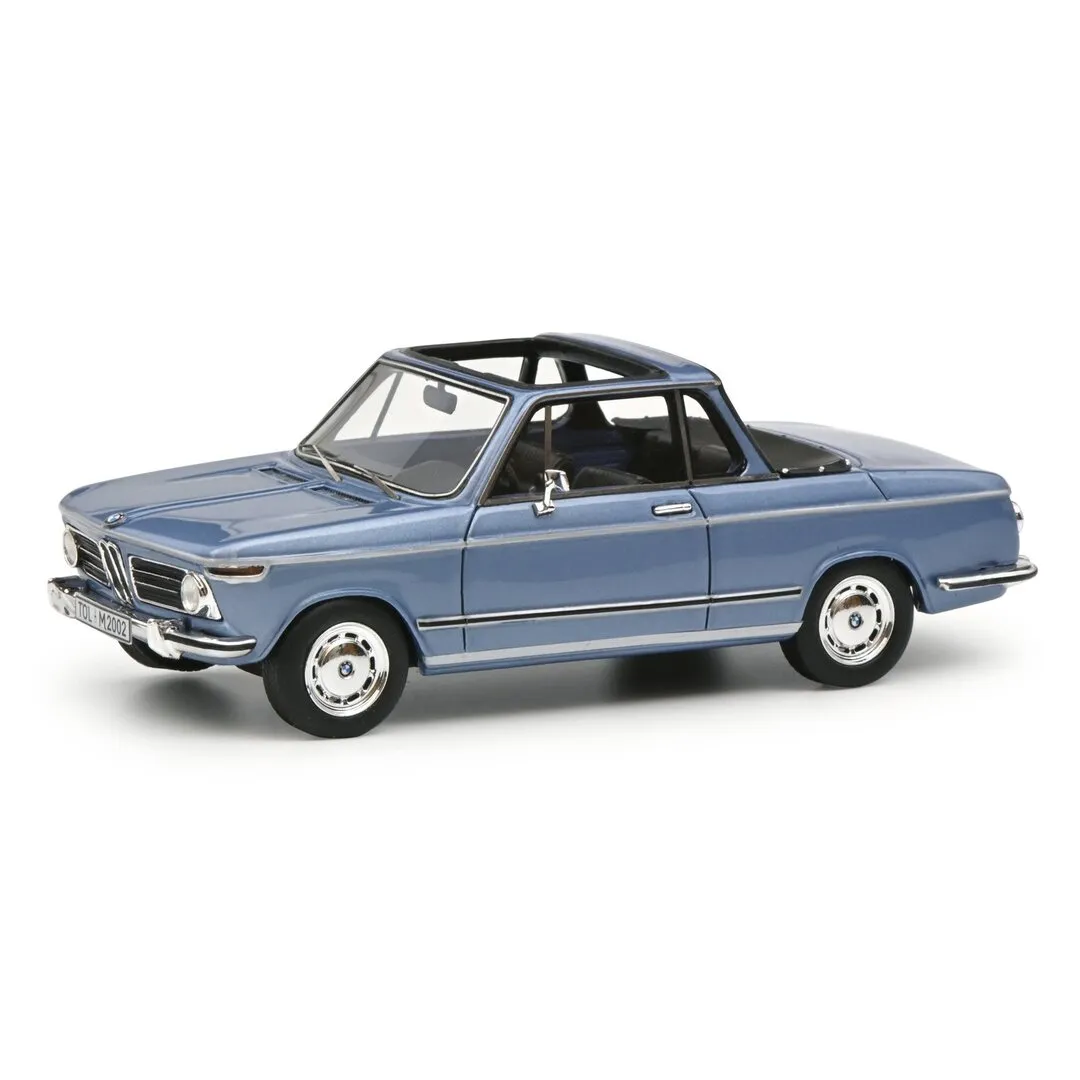 Schuco BMW 2002 Cabrio BAUR CABRIOLET PRO R Blau Metalik 1:43 450918100