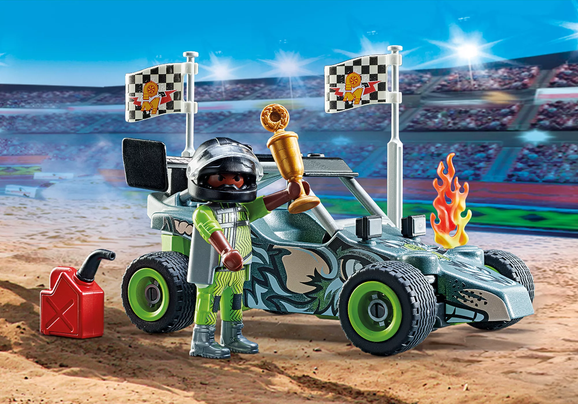 PLAYMOBIL 71044 Stuntshow Racer