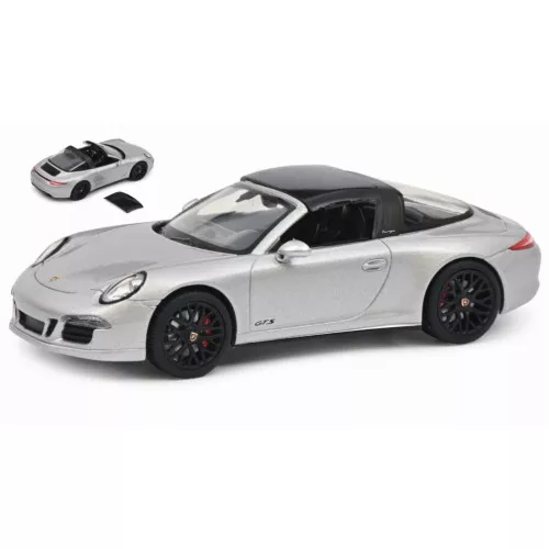 Schuco Porsche 911 Targa 4 GTS Silbermetallic 1:43 450759800
