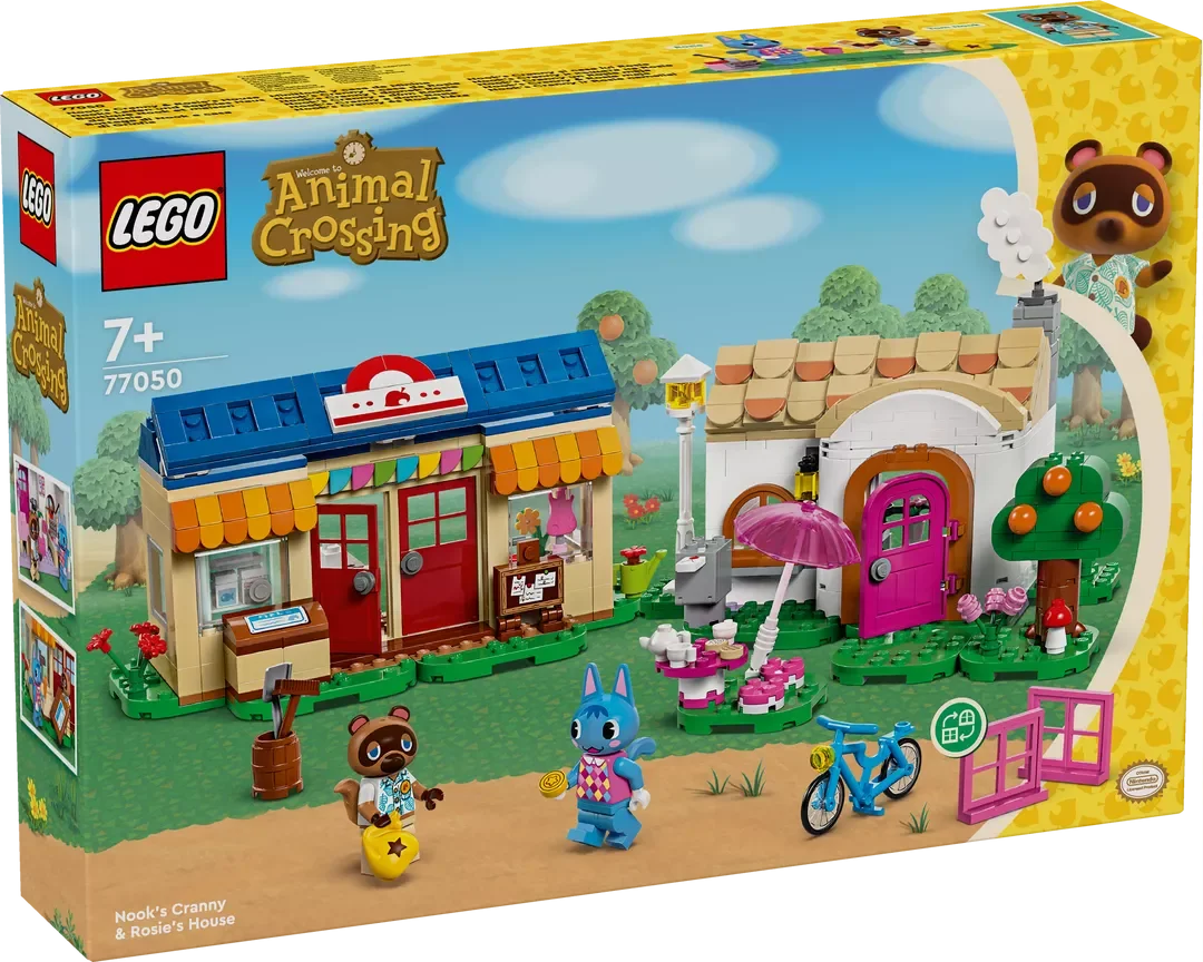 LEGO 77050 Animal Crossing Nooks Laden und Sophies Haus Spielzeug mit Figuren