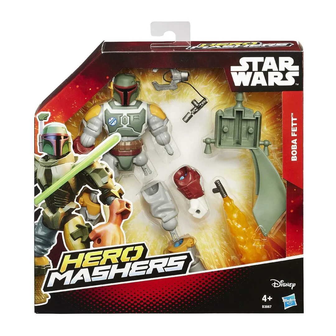 Star Wars Hero Mashers Boba Fett Figure B3667