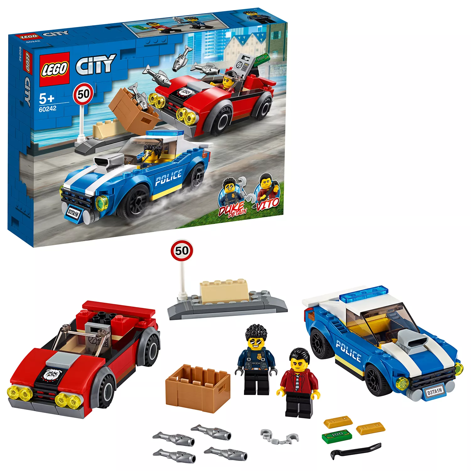 LEGO City Festnahme auf der Autobahn