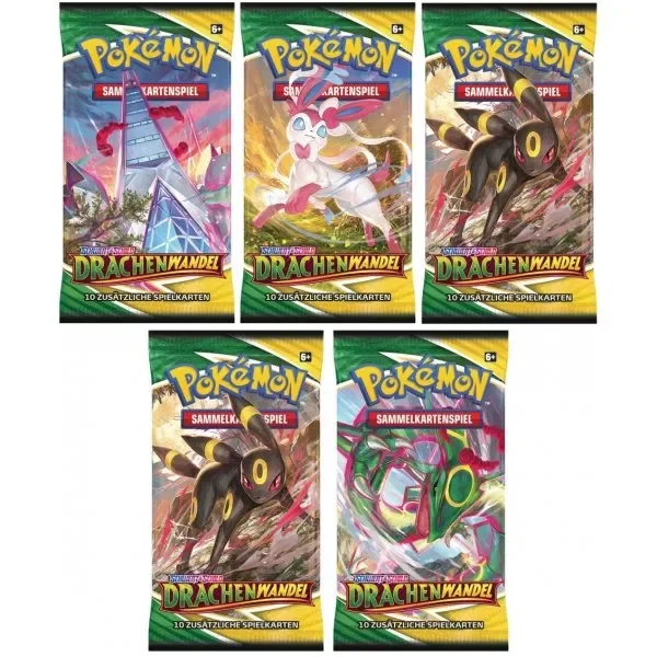 POKEMON 45300 Schwert & Schild Drachenwandel Booster