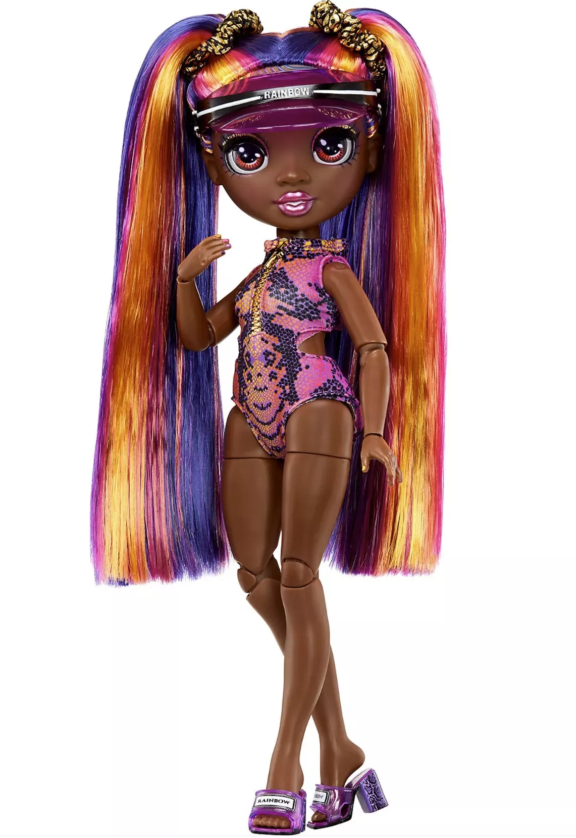  Rainbow High Pacific Coast Fashion Doll - Phaedra Westward (lila) Entertainment MGA 578369EUC