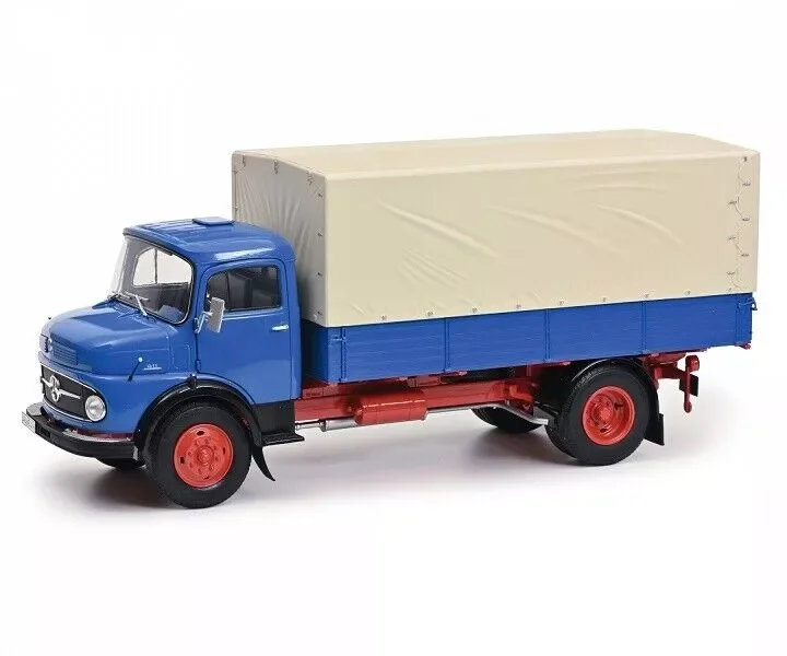 Schuco Mercedes-Benz L 911 Blau 1:18 450044800