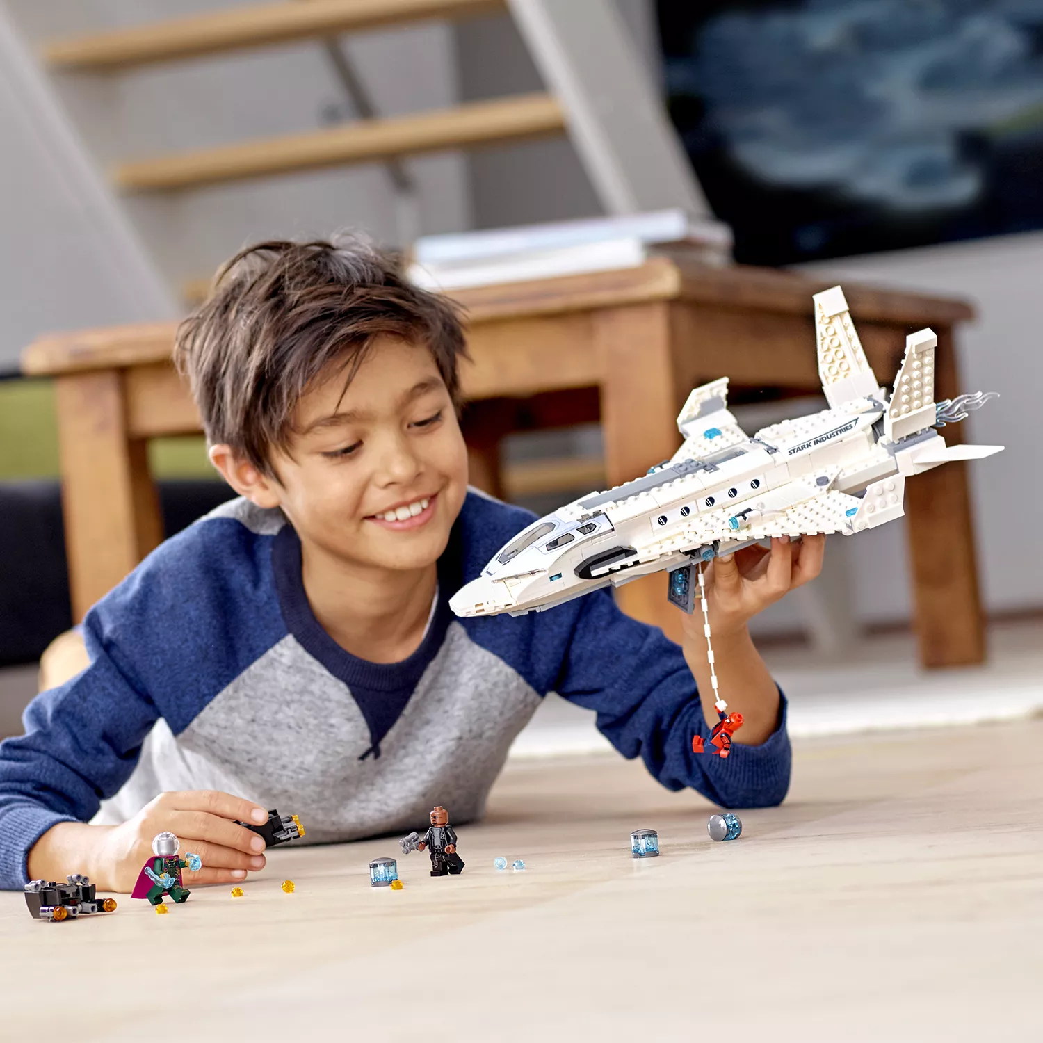 LEGO Marvel Super Heroes Starks Jet und der Drohnenangriff - 76130