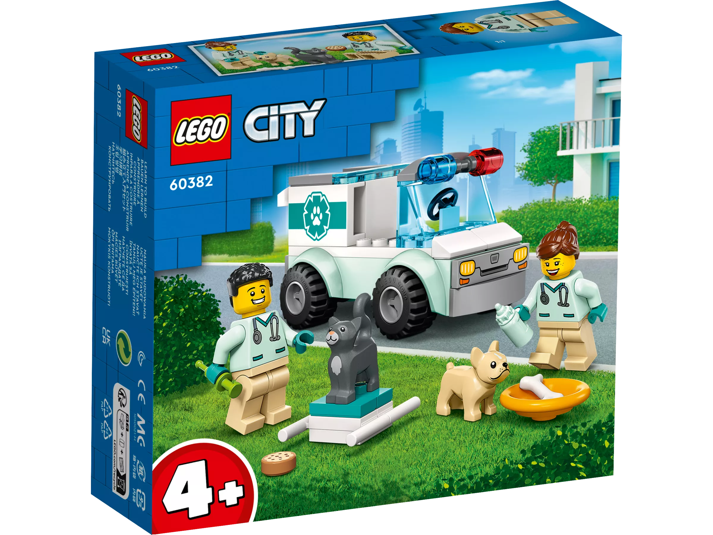 LEGO 60382 Tierrettungswagen