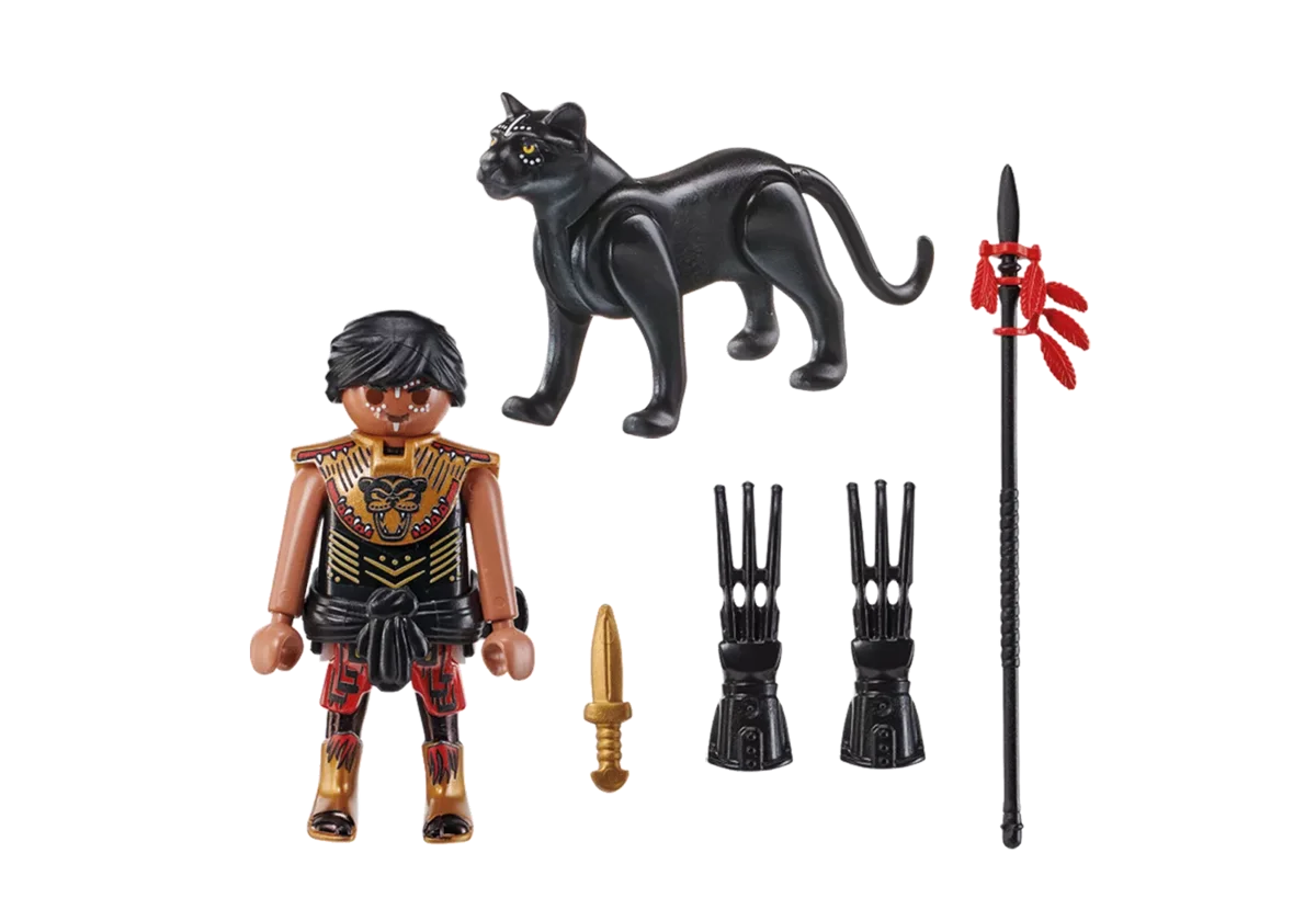 PLAYMOBIL 70878 Krieger mit Panther