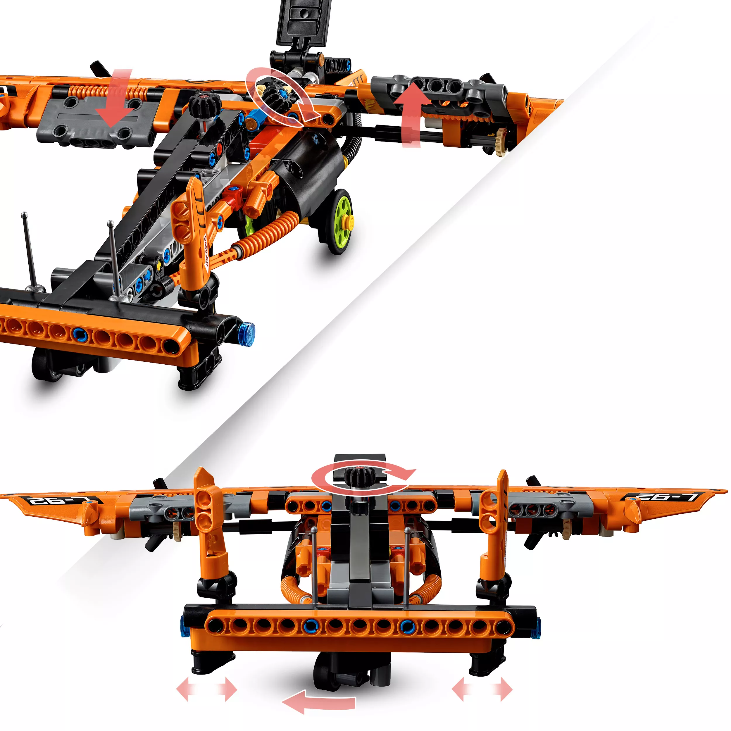 LEGO Technic Luftkissenboot für Rettungseinsätze