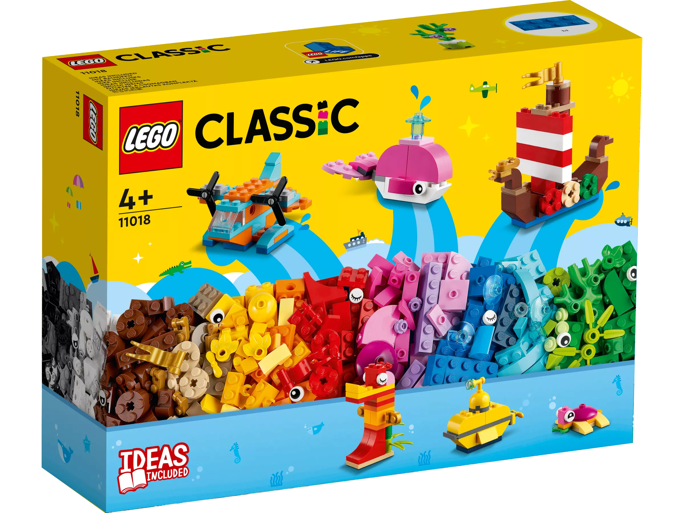 LEGO 11018 Kreativer Meeresspaß