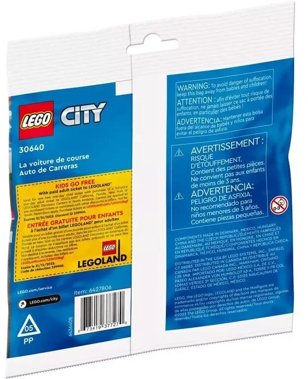 LEGO 30640 City Rennauto