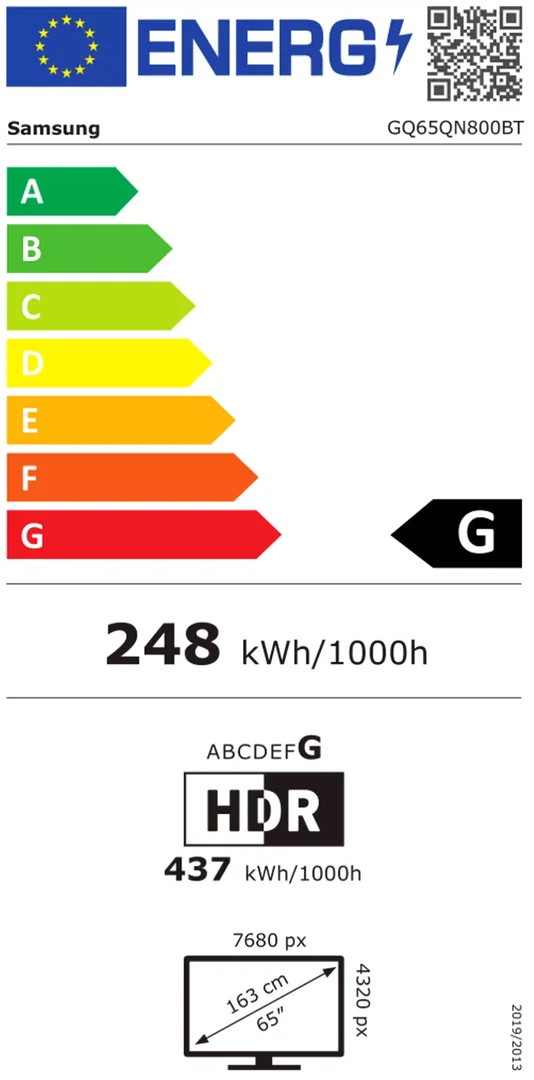 Samsung GQ65QN800BT 163 cm (65") Neo QLED-TV