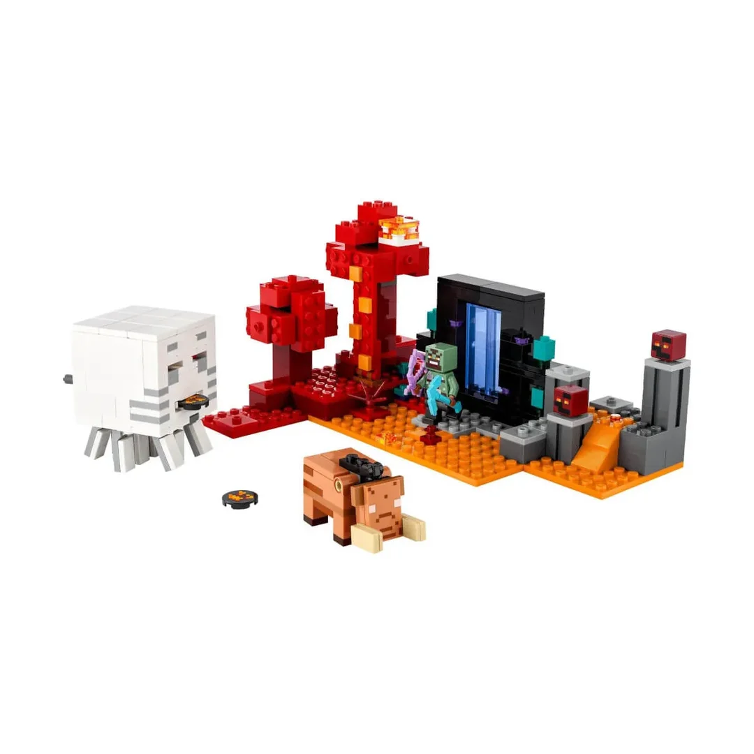 LEGO® Minecraft Hinterhalt Am Netherportal 21255