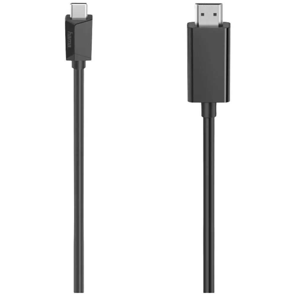 Hama Adapterk. USB-C auf HDMI, 4K, 1,50m 200718