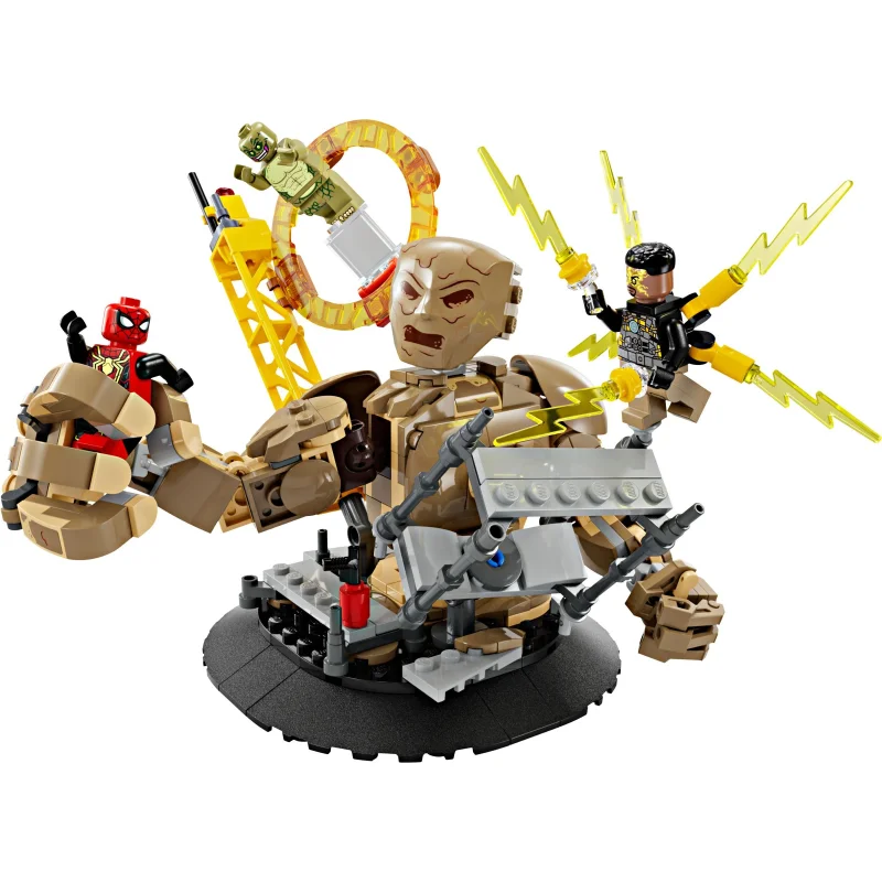 LEGO 76280 Marvel Spider-Man vs. Sandman: Showdown, Action-Spielzeug