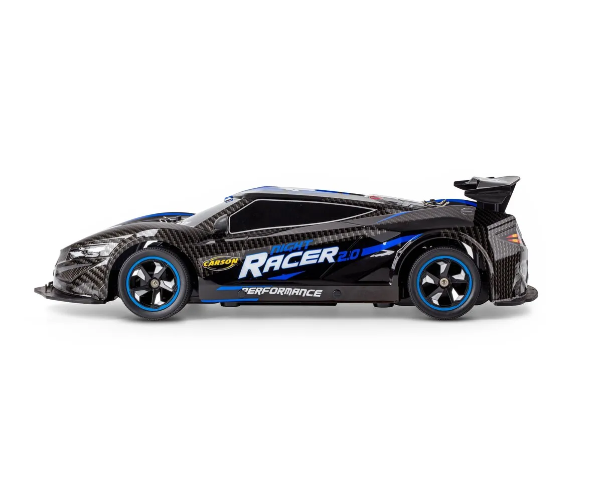 CARSON 1:10 Night Racer 2.0 2.4G 100% RTR blau (500404250)