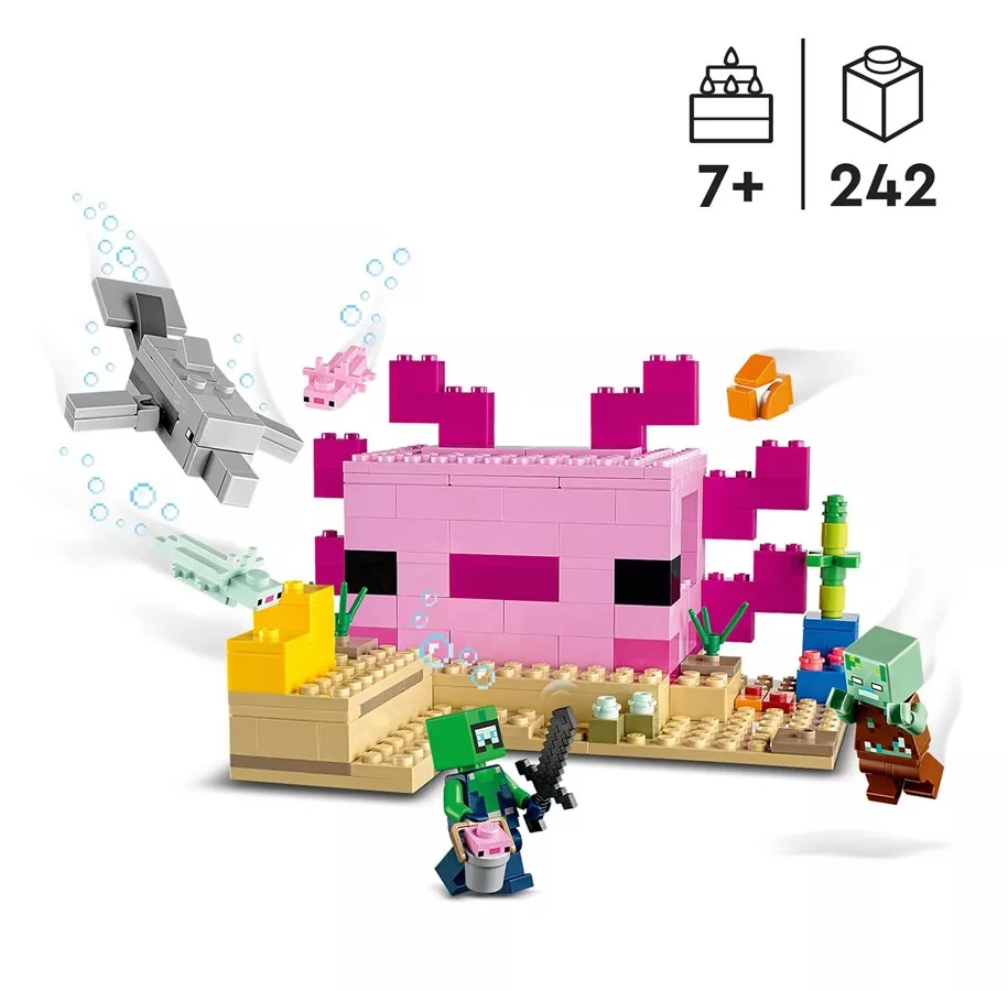 LEGO 21247 Das axolotl-haus