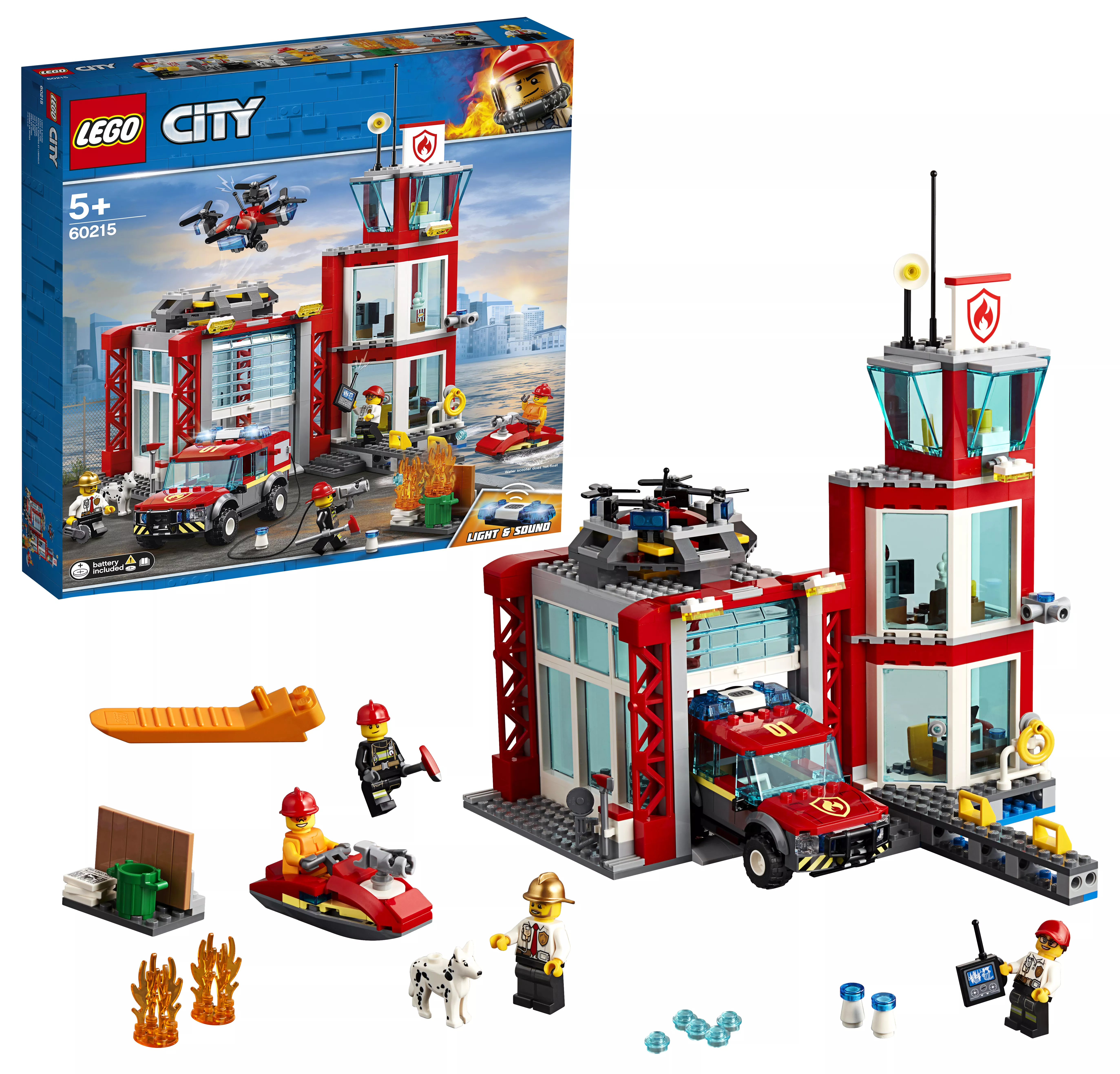 LEGO City Feuerwehr-Station