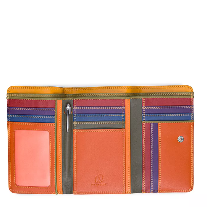 Mywalit Medium Tri-Fold Wallet Outer Zip Lucca 363-169