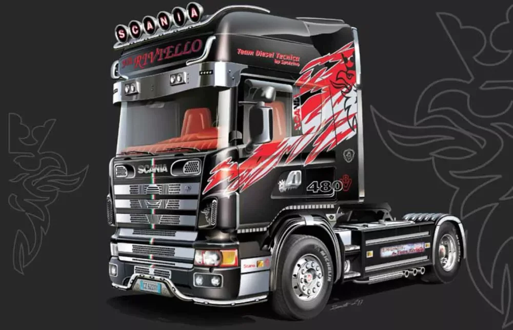 ITALERI Scania 164L Topclass 01:24 510003922