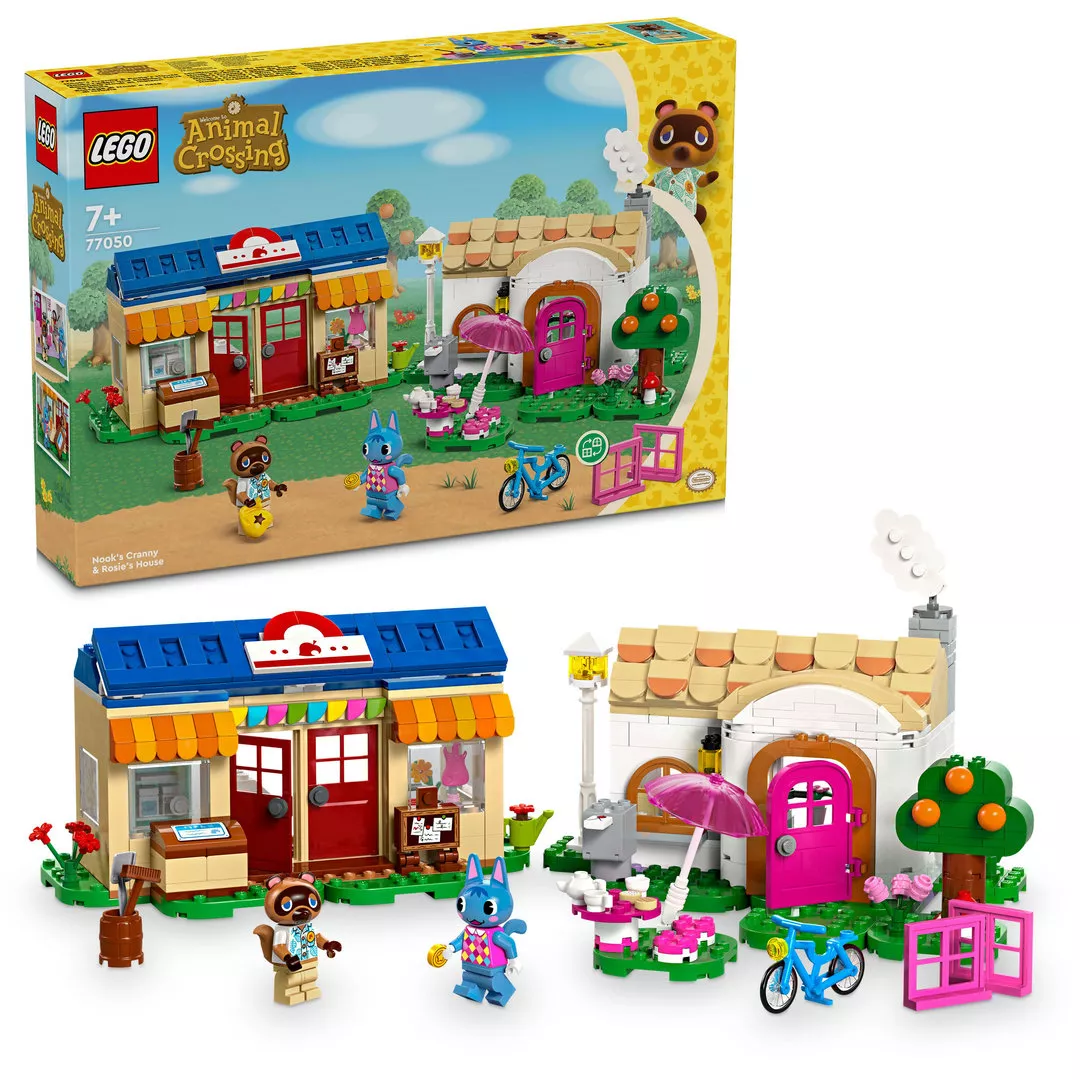 LEGO 77050 Animal Crossing Nooks Laden und Sophies Haus Spielzeug mit Figuren