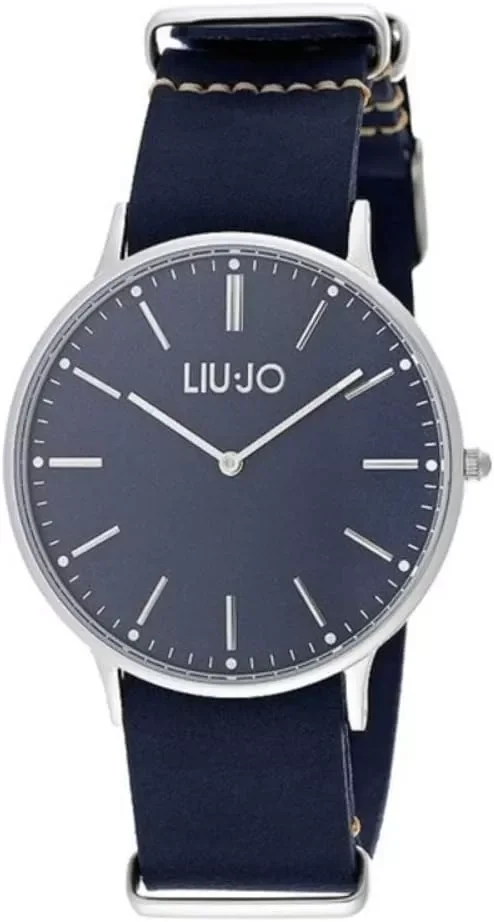 LIU JO Unisex Analog Quarz Uhr mit Leder Armband LJW-TLJ966