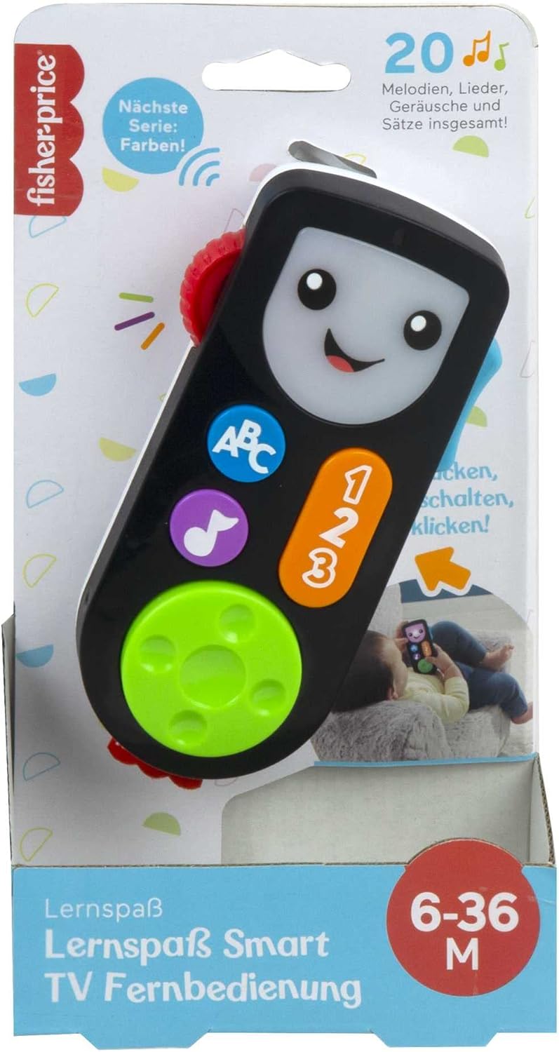 Fisher-Price Lernspaß Smart TV Fernbedienung (Deutsch) – HGY50