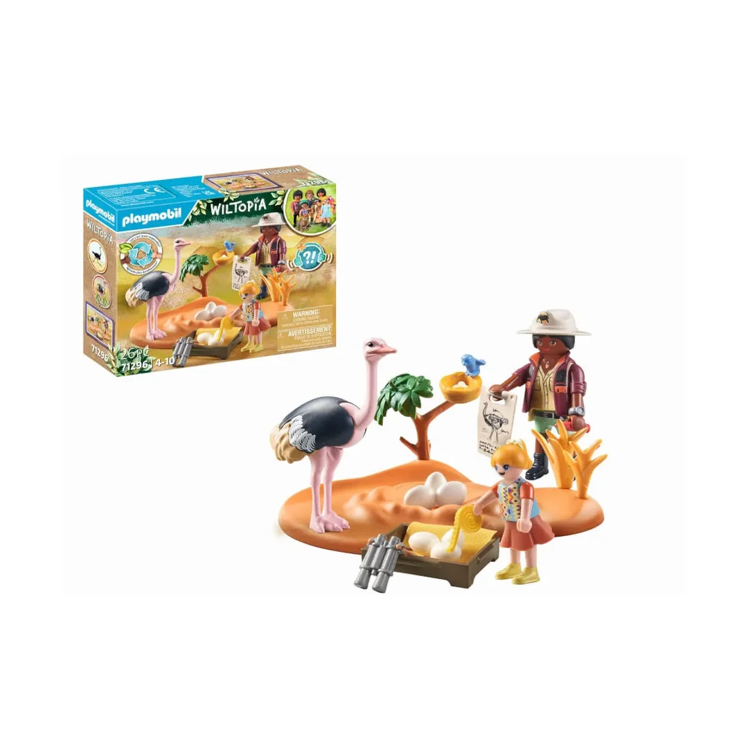 PLAYMOBIL 71296 Wiltopia - Zu Gast Bei Papa Strauß