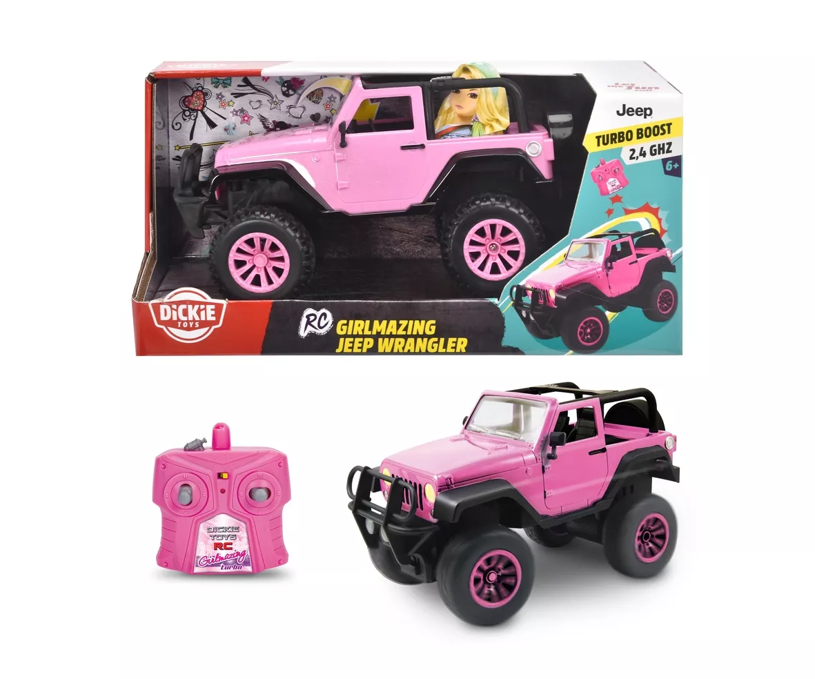 Dickie Toys RC Pink Driverz Jeep Wrangler (251106003)