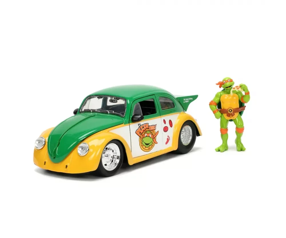 JADA 253285002 Turtles 1959 VW Drag Beetle 1:24