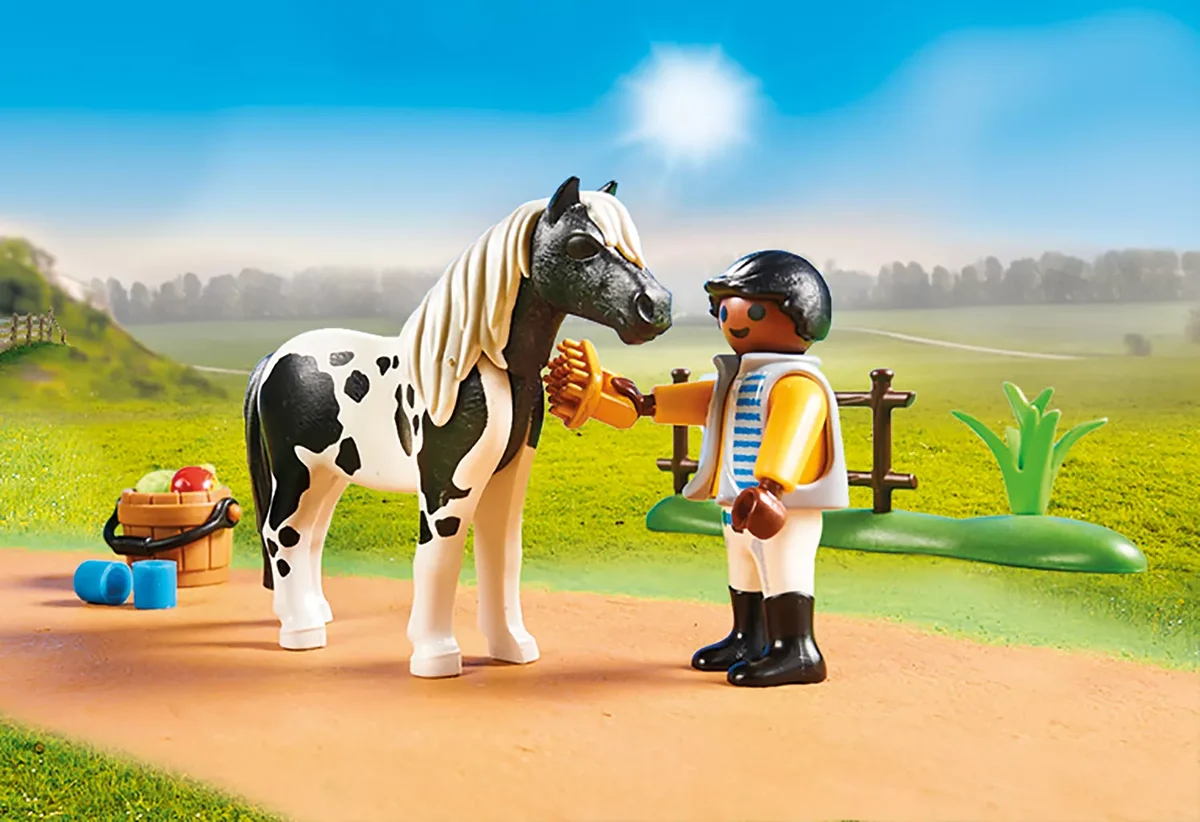 PLAYMOBIL 70515 Sammelpony "Lewitzer"