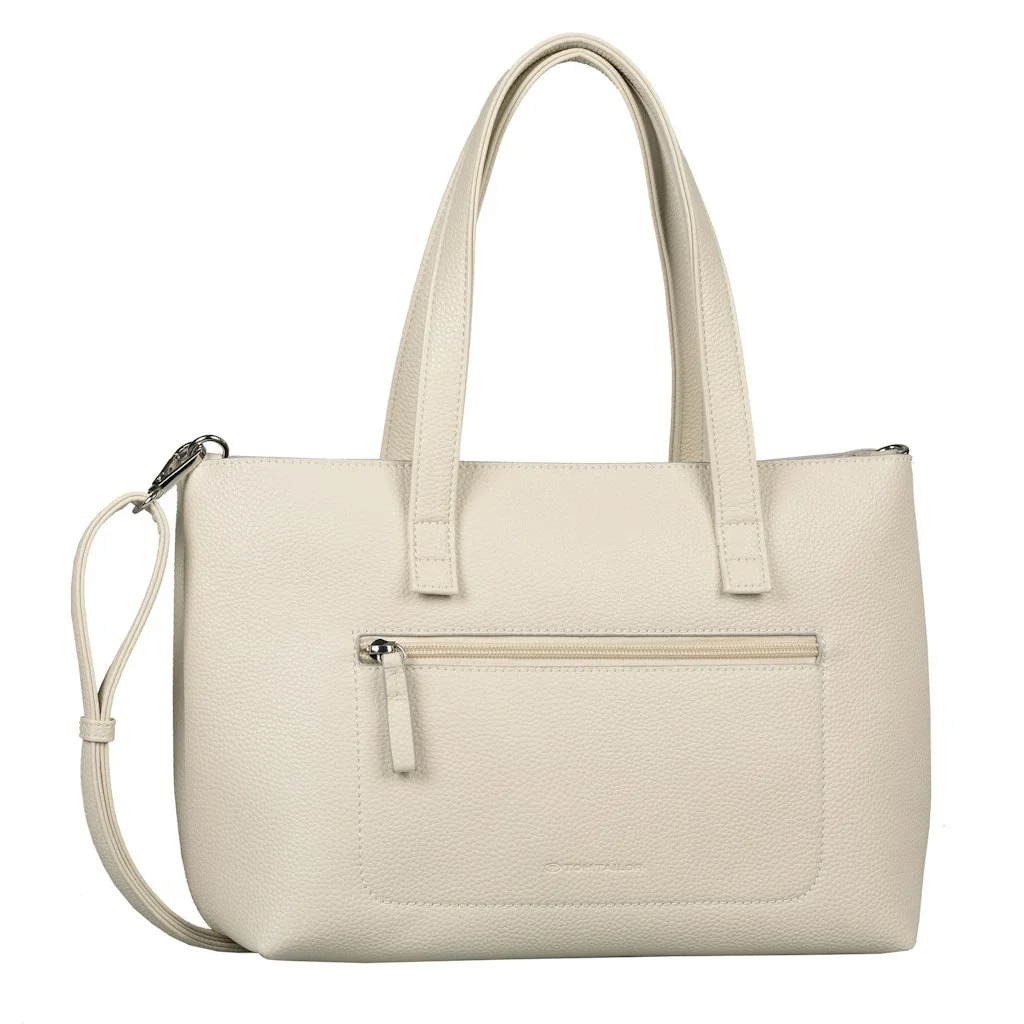 TOM TAILOR Tasche Shopper M Elis Off White 010652