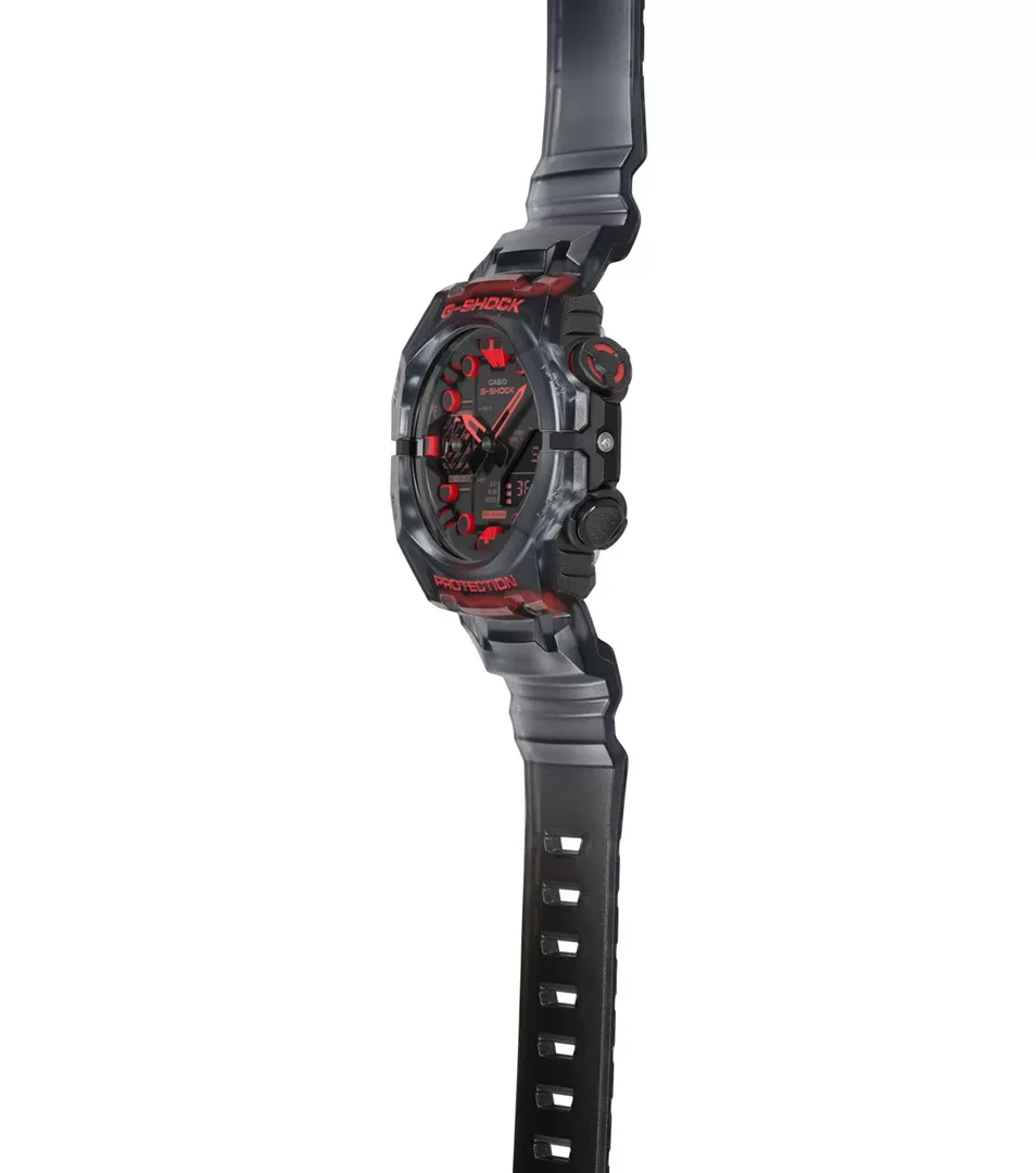 CASIO G-SHOCK GA-B001G-1AER uhr schwarz rot