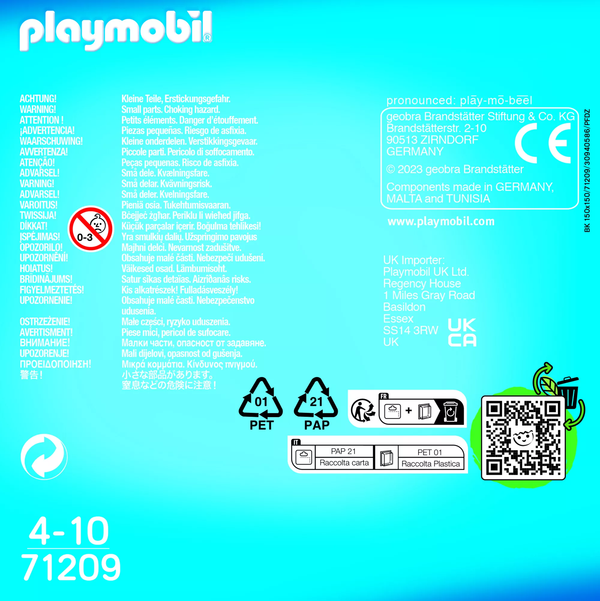 PLAYMOBIL 71209 Inline-Hockey