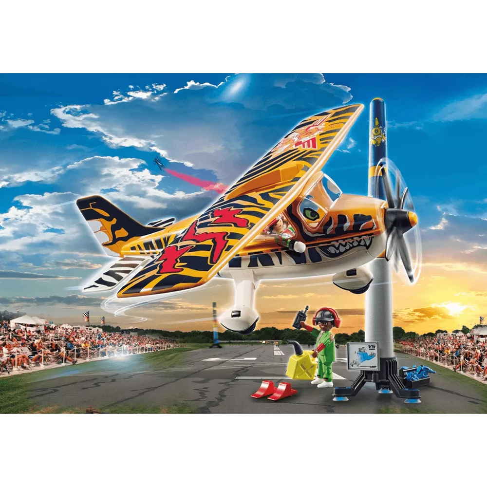 PLAYMOBIL 70902 Air Stuntshow Propeller-Flugzeug "Tiger"