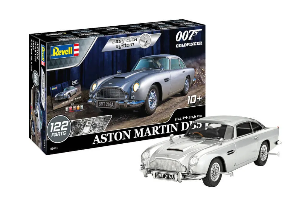 Revell 05653 Geschenkset James Bond Aston Martin DB5 1:24