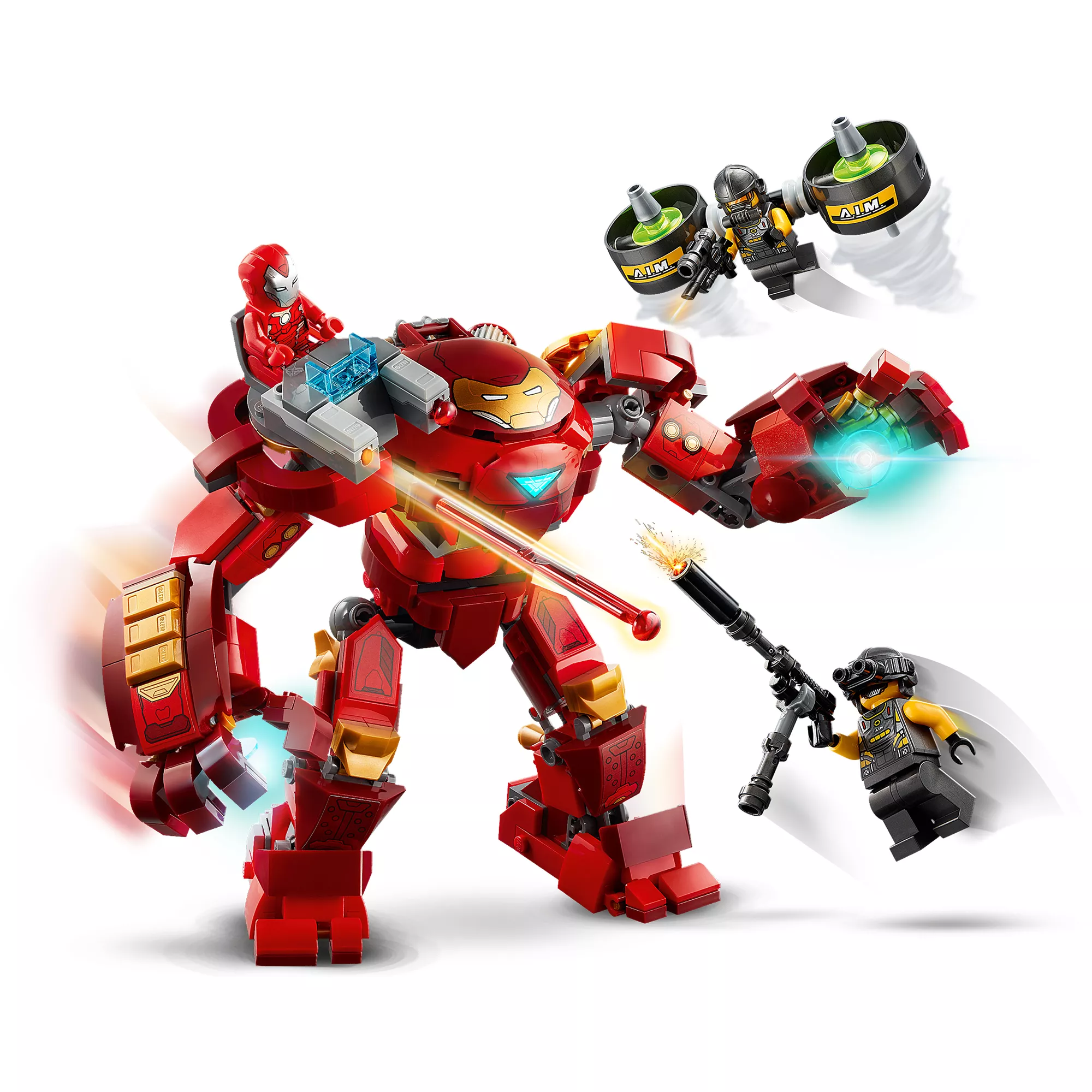 LEGO Marvel Super Heroes Iron Man Hulkbuster vs. A.I.M.-Agent