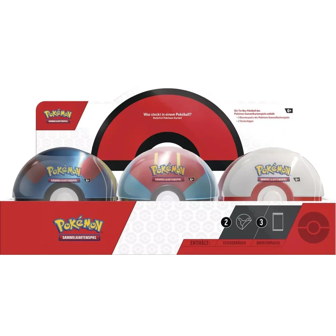 POKEMON 45530 PKM Pokeball Tin Herbst 2023 DE