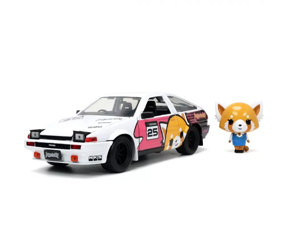 JADA 253255056 Aggretsuko 1986 Toyota Trueno AE86 1:24