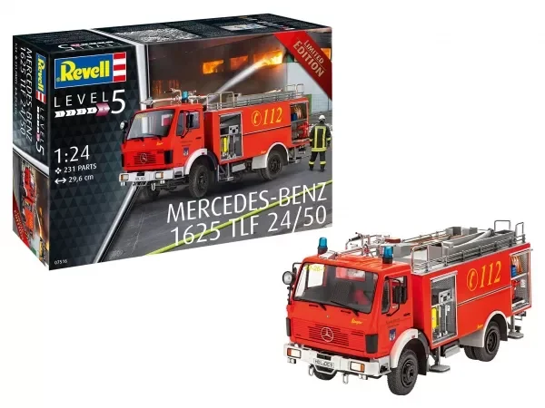 Revell 07516 Mercedes-Benz 1625 TLF 24/50 1:24