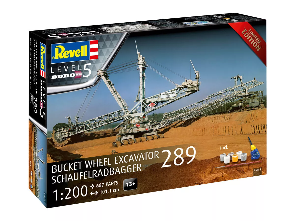 Revell 05685 Bucket Wheel Excavator Schaufelradbagger 289 Limited Edition 