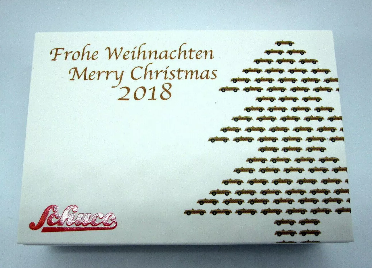 Schuco Porsche Piccolo Weihnacht 2018 Gold 1:87 450143700