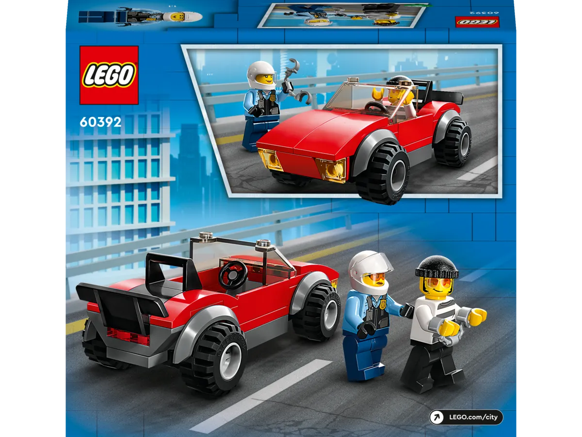 LEGO 60392 Verfolgungsjagd mit dem Polizeimotorrad