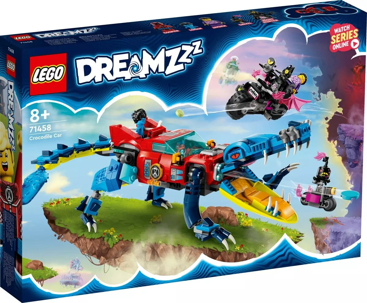 LEGO 71458 Krokodilauto DREAMZzz